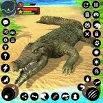 Wild crocodile family sim-game